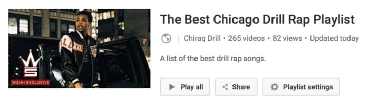 Chicago Drill Rap Playlist Chicago Drill Rap Playlist