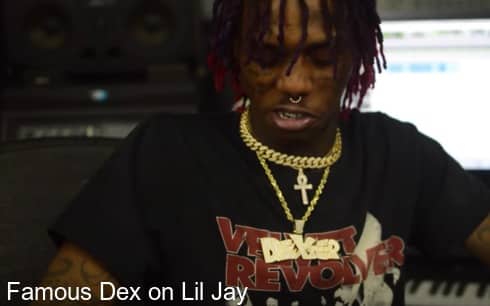 Famous Dex on Lil Jay